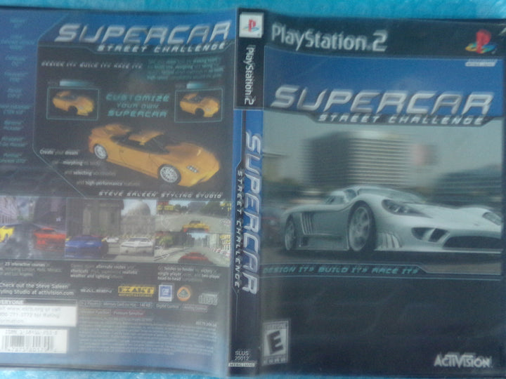 Supercar Street Challenge Playstation 2 PS2 Used