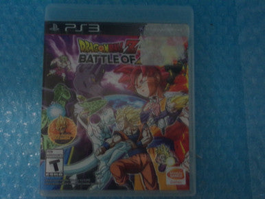 Dragon Ball Z: Battle of Z Playstation 3 PS3 Used