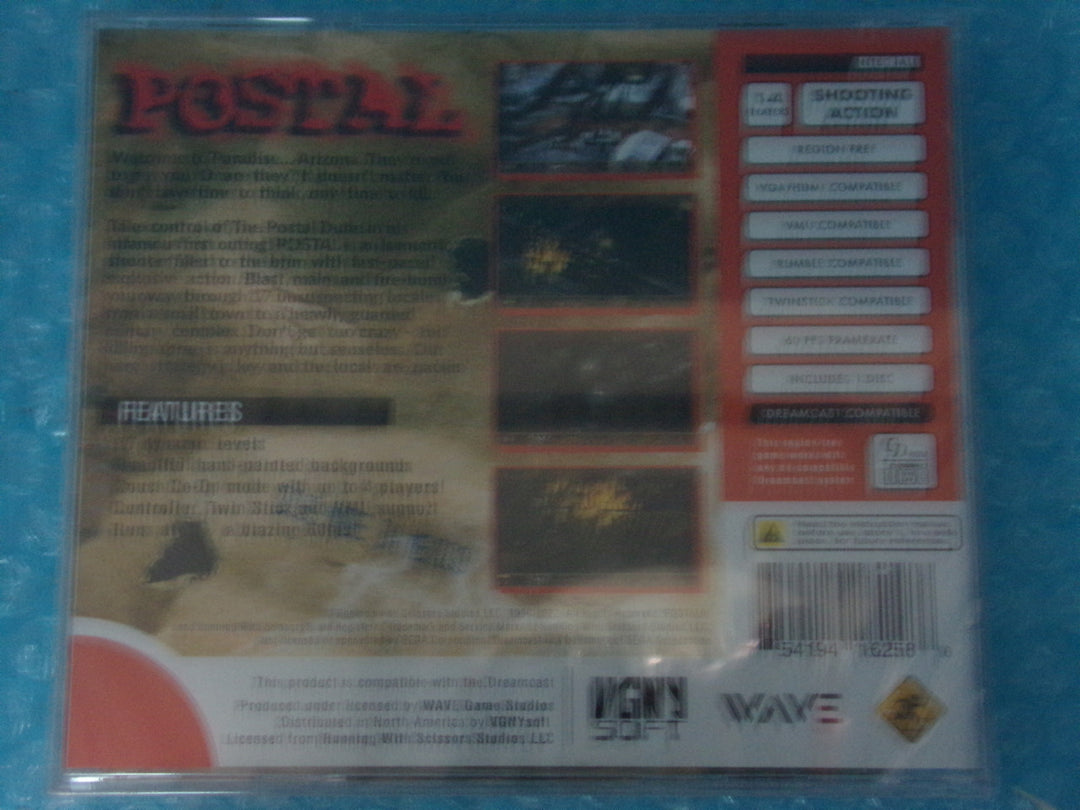 Postal (VGYNSOFT) Sega Dreamcast NEW