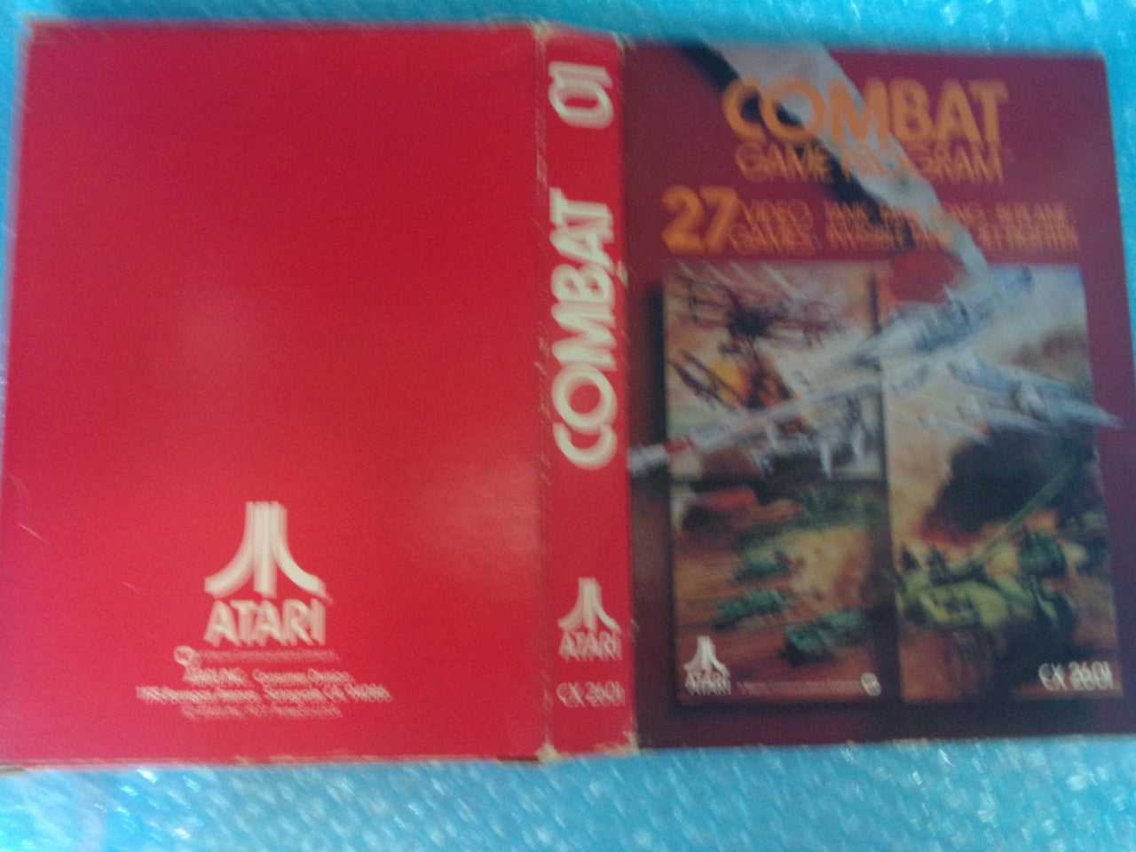 Boxed Atari 2600 and good Games!