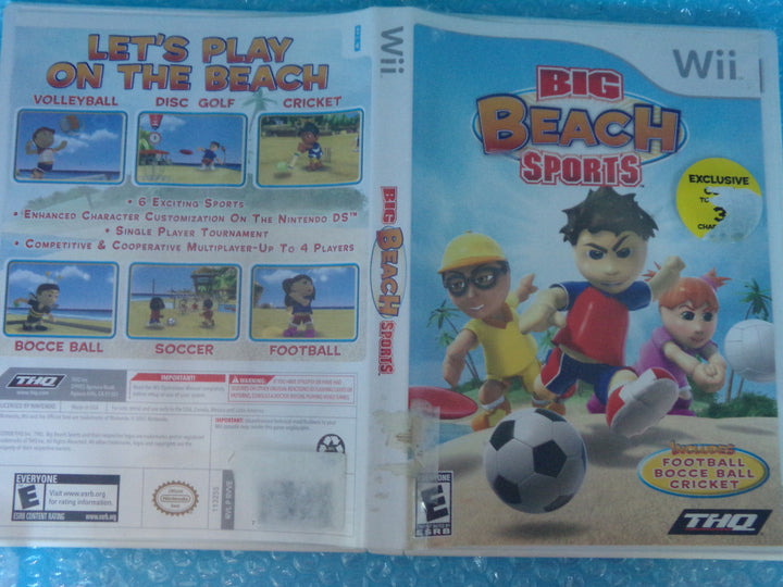 Big Beach Sports Wii Used