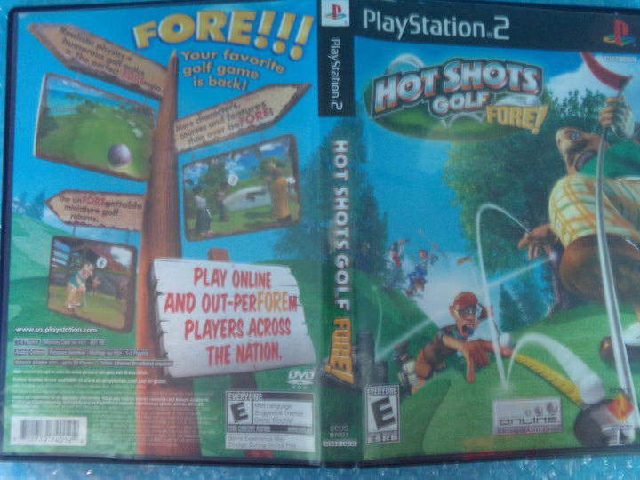 Hot Shots Golf Fore! Playstation 2 PS2 Used    UD102224