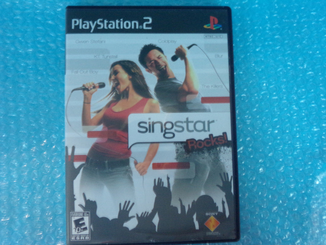 SingStar Rocks! (Game Only) Playstation 2 PS2 Used