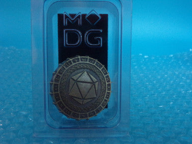 MDG d20 Metal Spinner