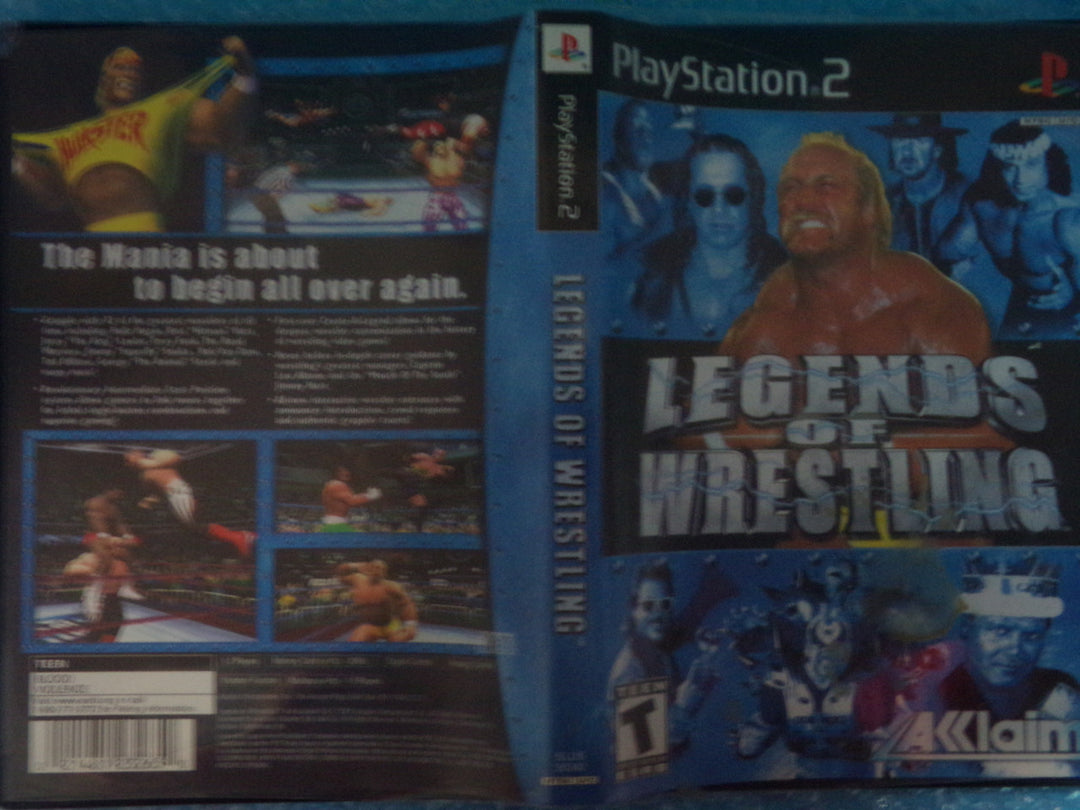 Legends of Wrestling Playstation 2 PS2 Used