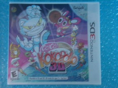 Go! Go! Kokopolo 3D Space Recipe For Disaster (Limited Run) Nintendo 3DS NEW    UD102124