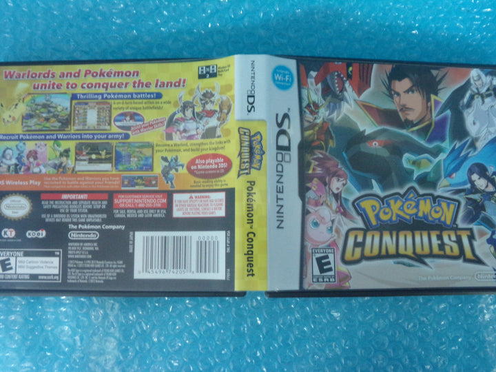 Pokemon Conquest Nintendo DS Used