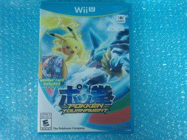 Pokken Tournament Nintendo Wii U Used