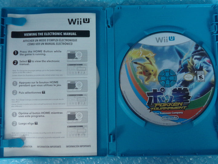 Pokken Tournament Nintendo Wii U Used