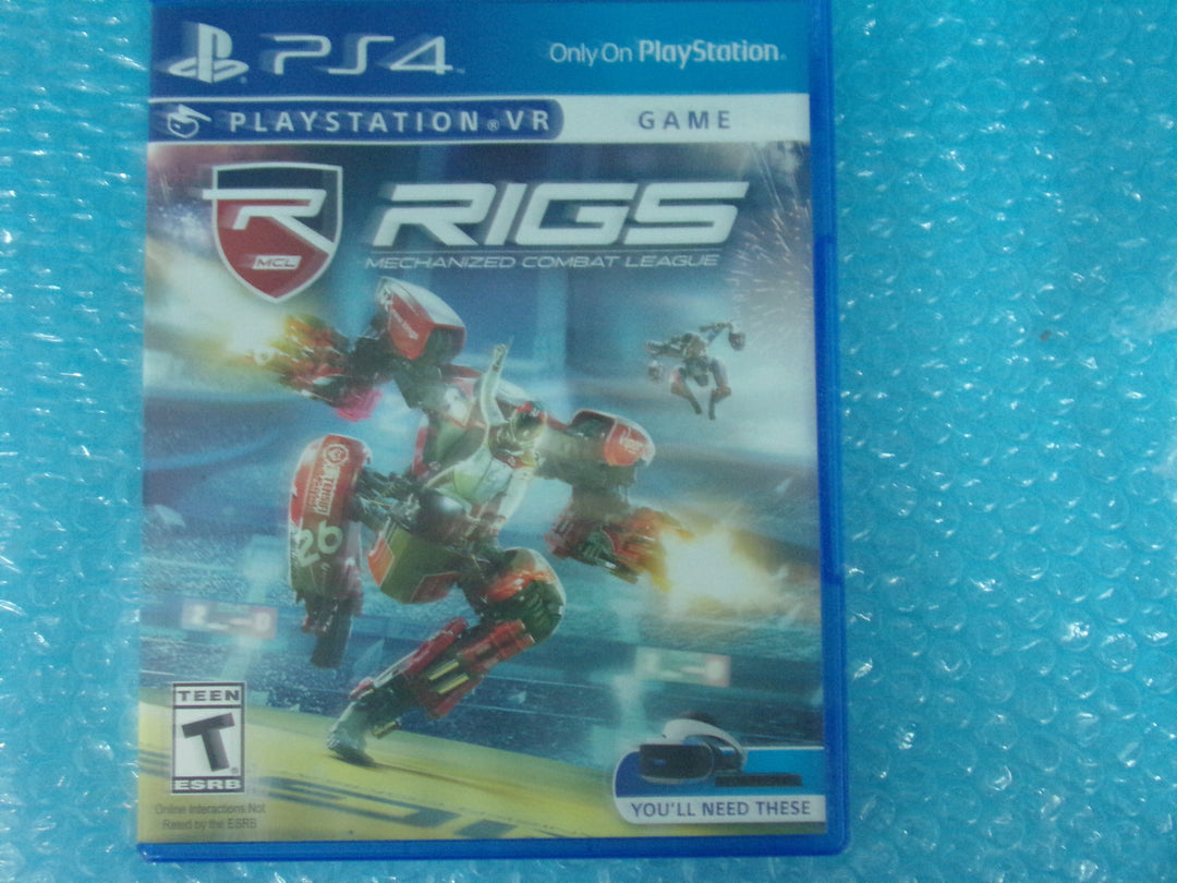 RIGS Mechanized Combat League Playstation 4 PS4 Used