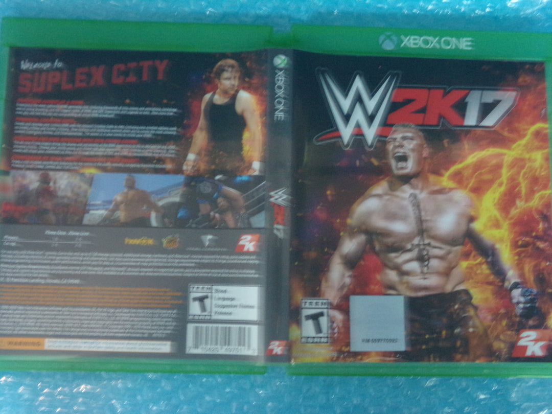 WWE 2K17 Xbox One Used