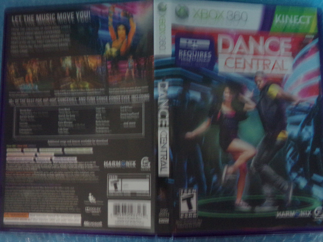 Dance Central Xbox 360 Kinect Used
