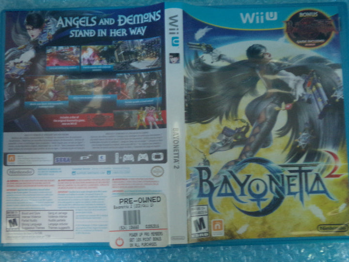 Bayonetta & Bayonetta 2 Combo Pack Wii U Used