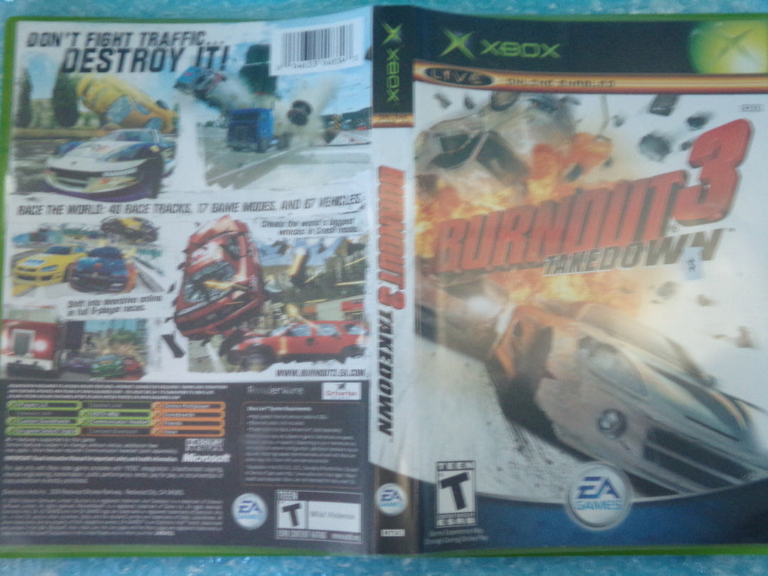 Burnout 3: Takedown Original Xbox Used