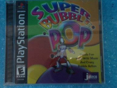 Super Bubble Pop Playstation PS1 Used