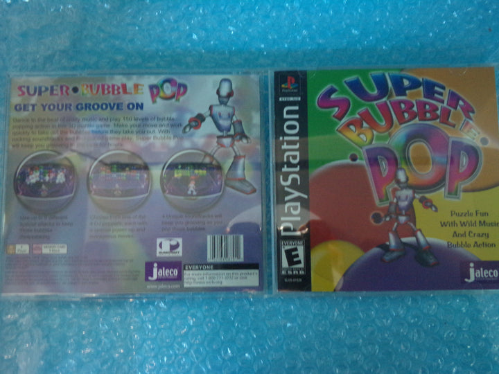 Super Bubble Pop Playstation PS1 Used