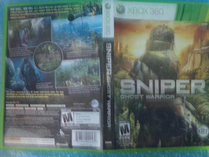 Sniper: Ghost Warrior Xbox 360 Used