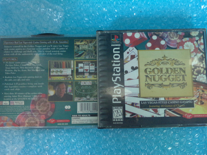 Golden Nugget Playstation PS1 Used           UD102124