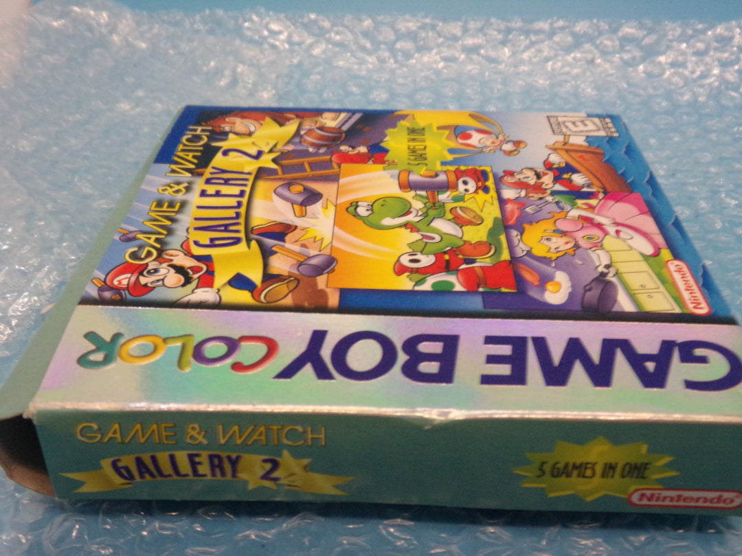 Game & Watch Gallery 2 Game Boy Color BOX ONLY NO GAME