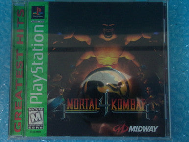 Mortal Kombat 4 (Greatest Hits Label) Playstation PS1 Used