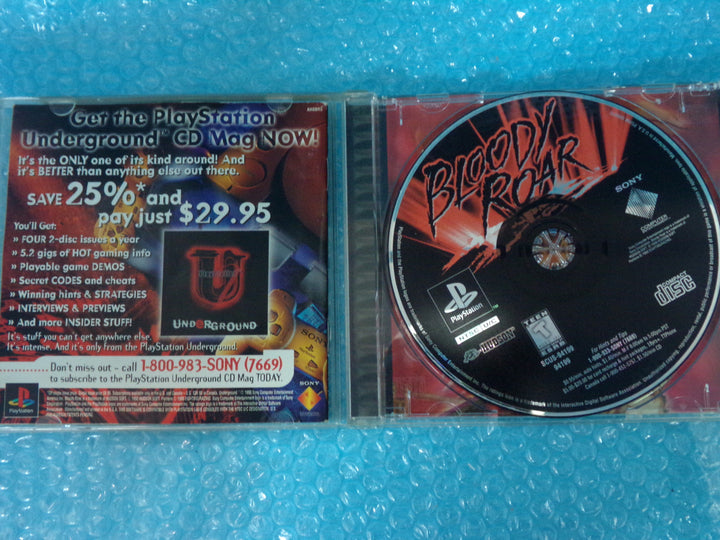 Bloody Roar Playstation PS1 Used