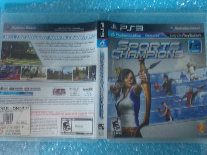 Sports Champions (Playstation Move Required) Playstation 3 PS3 Used