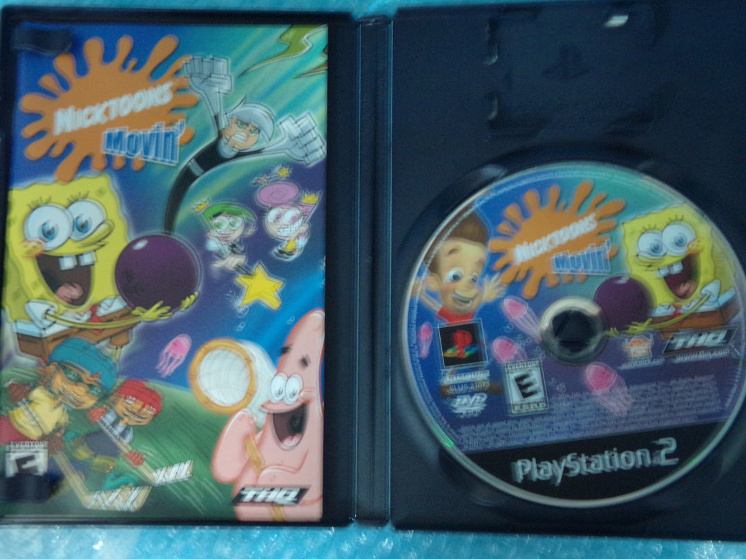 Nicktoons Movin' (EyeToy Required) Playstation 2 PS2 Used