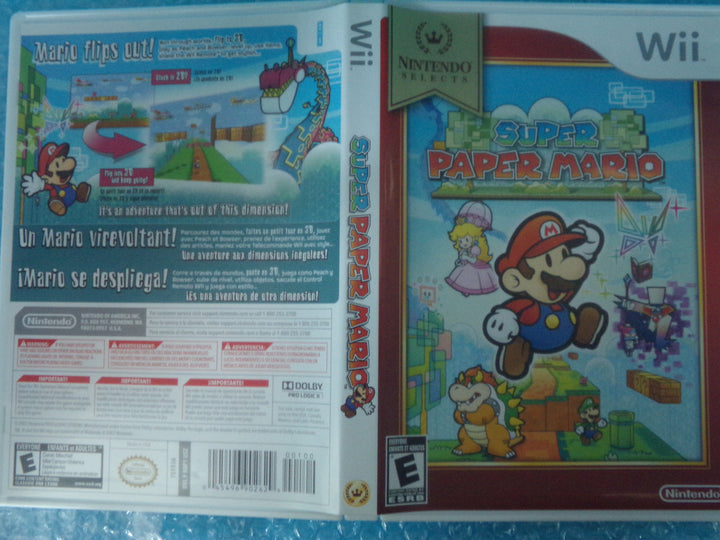 Super Paper Mario Wii Used