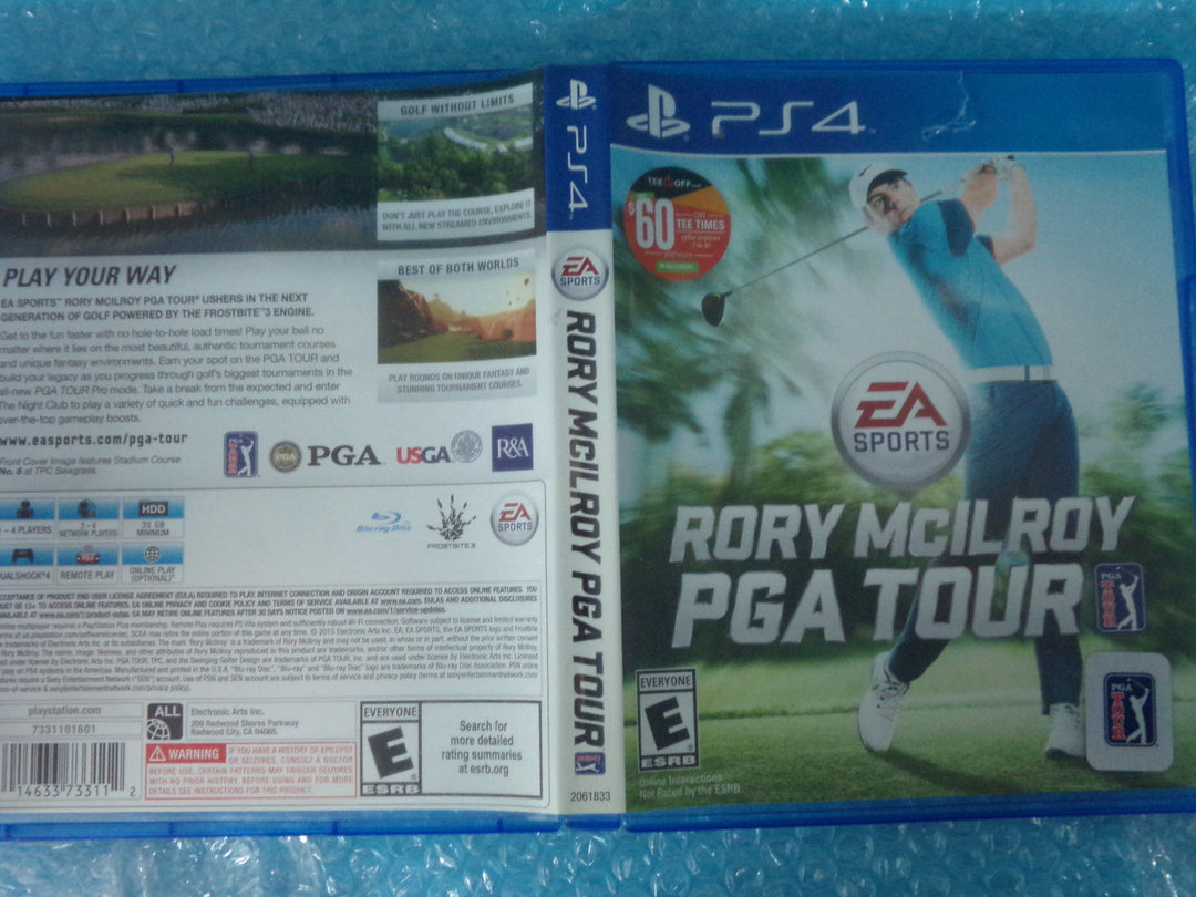 Rory McIlroy PGA Tour Playstation 4 PS4 Used