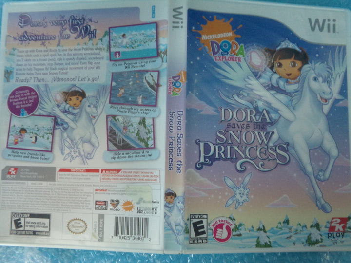 Dora the Explorer: Dora Saves the Snow Princess Wii Used