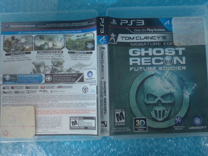Ghost Recon: Future Soldier Playstation 3 PS3 Used
