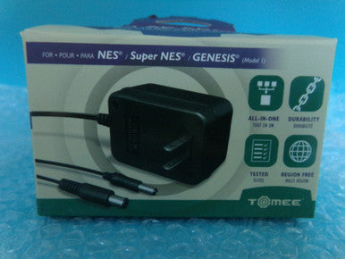 Tomee NES/SNES/Genesis Model 1 3 in 1 AC Adapter NEW