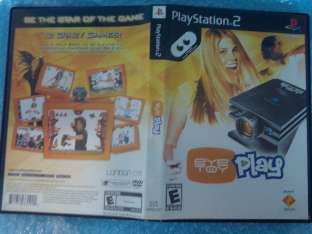 EyeToy: Play (Eye Toy Required) Playstation 2 PS2 Used