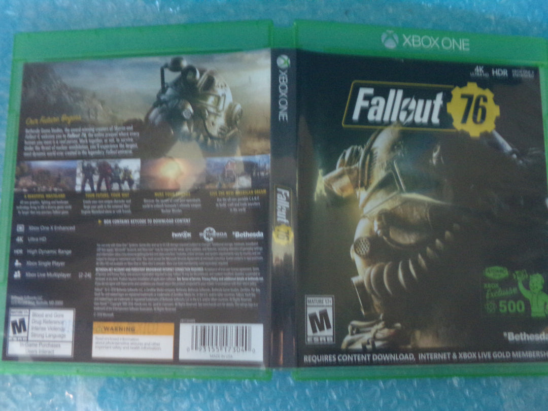 Fallout 76 Xbox One Used