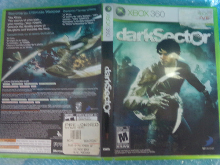 Dark Sector Xbox 360 Used