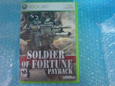 Soldier of Fortune: Payback Xbox 360 Used
