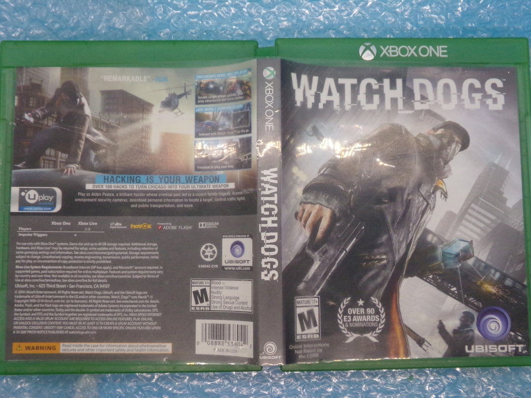 Watch Dogs Xbox One Used