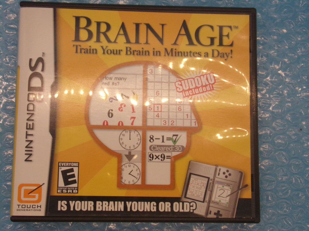 Brain Age: Train Your Brain in Minutes a Day! Nintendo DS Used