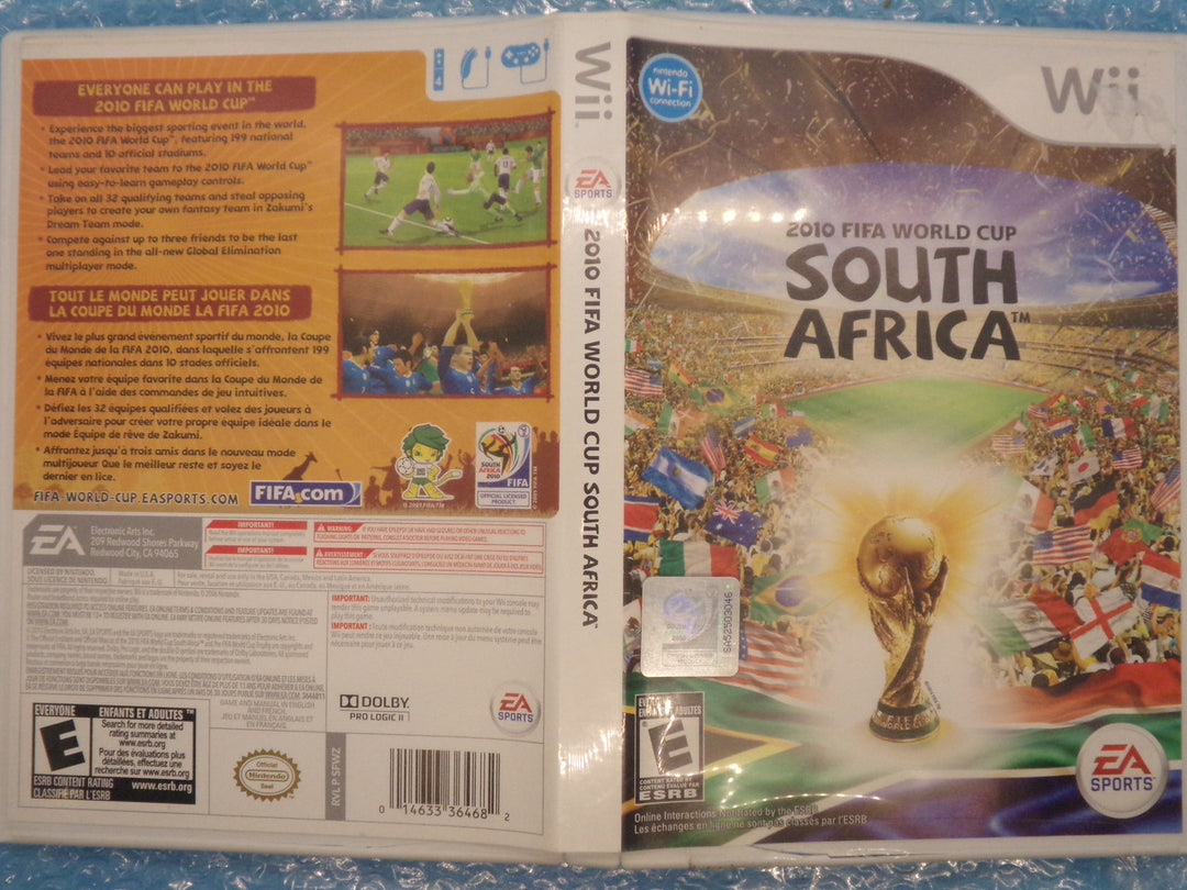 2010 FIFA World Cup South Africa Wii Used