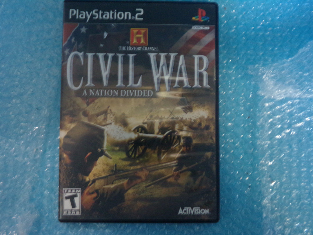 The History Channel: Civil War - A Nation Divided Playstation 2 PS2 Used