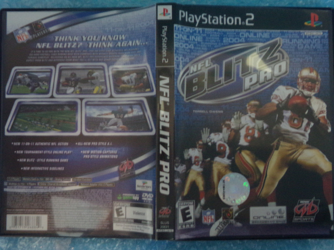 NFL Blitz Pro Playstation 2 PS2 Used