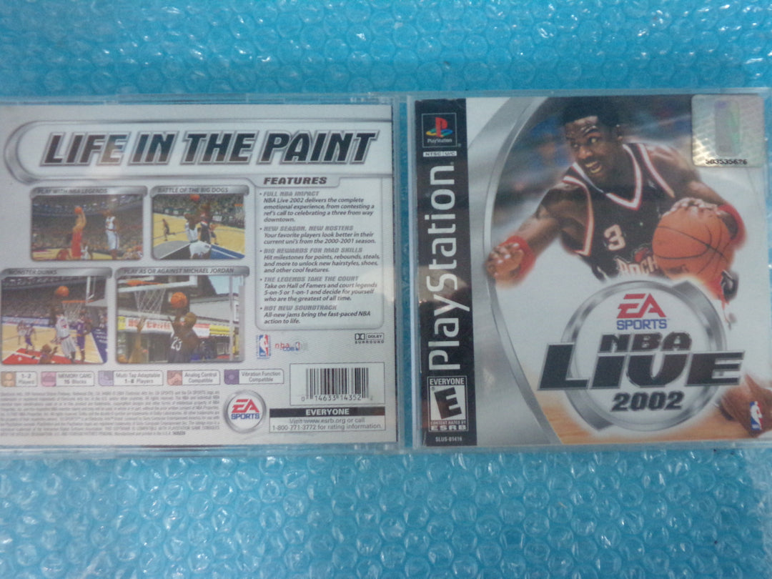 NBA Live 2002 Playstation PS1 Used