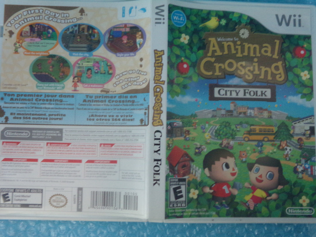 Animal Crossing: City Folk Wii Used