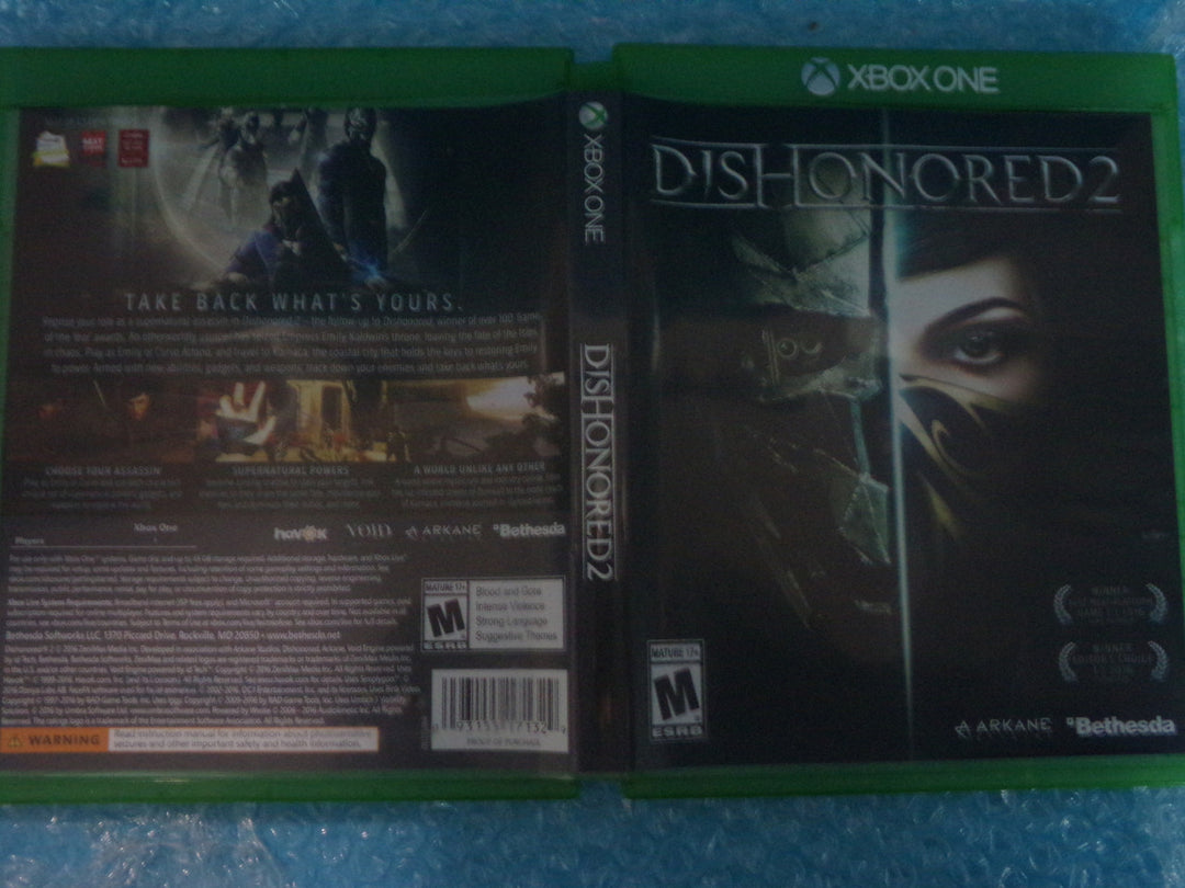 Dishonored 2 Xbox One Used