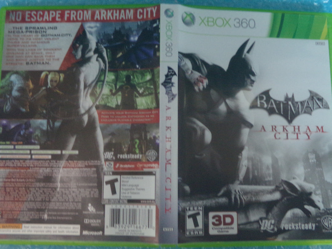 Batman: Arkham City Xbox 360 Used
