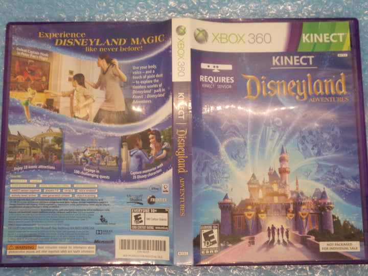 Kinect Disneyland Adventures Xbox 360 Kinect Used