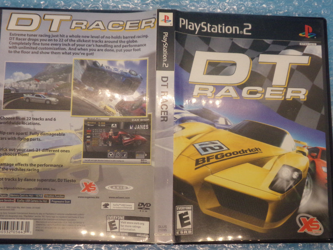 DT Racer Playstation 2 PS2 Used