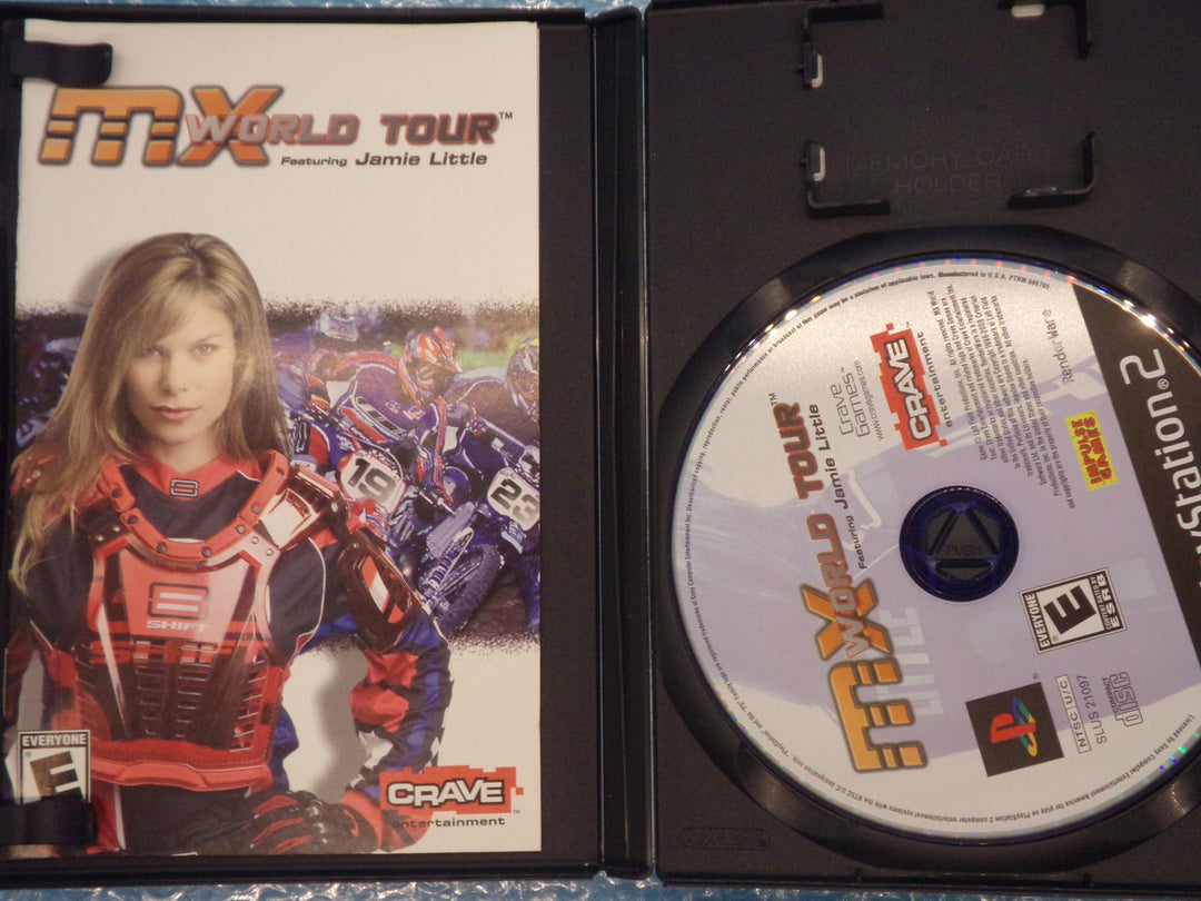 MX World Tour: Featuring Jamie Little Playstation 2 PS2 Used