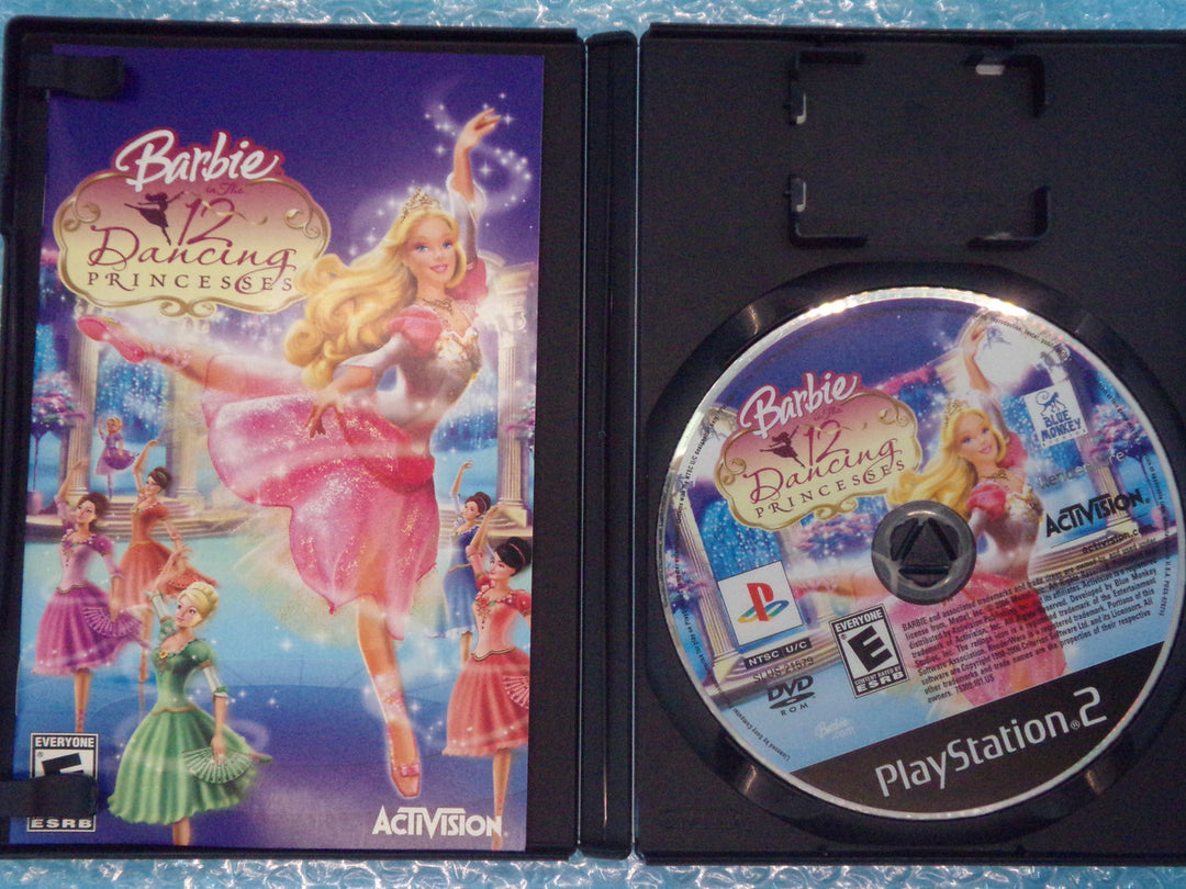 Barbie in the 12 Dancing Princesses Playstation 2 PS2 Used