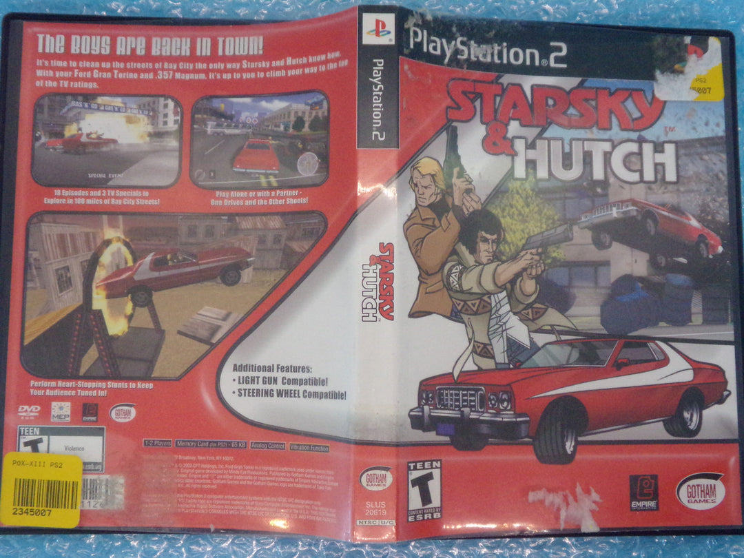 Starsky & Hutch Playstation 2 PS2 Used